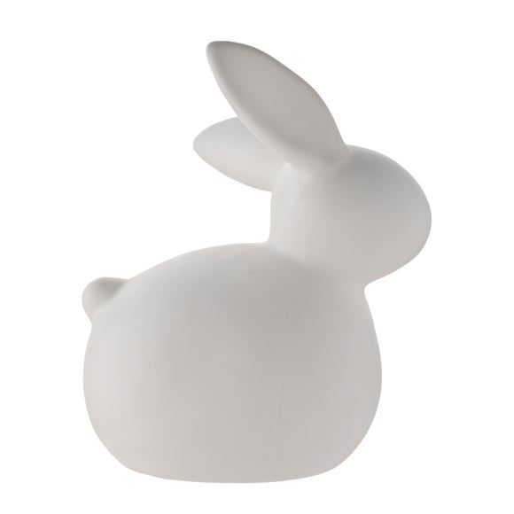 Eggs-traordinary Ceramic Bunny LED Light