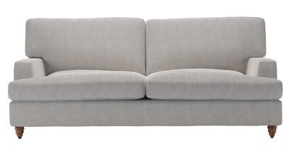Isla 3 Seat Sofabed in Rye Baylee Viscose Linen - sofa.com