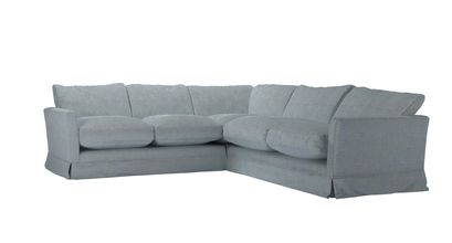 Otto Asym. Crn: LHF 2 Seat w RHF 2.5 Seat in Buttermere Baylee Viscose Linen - sofa.com
