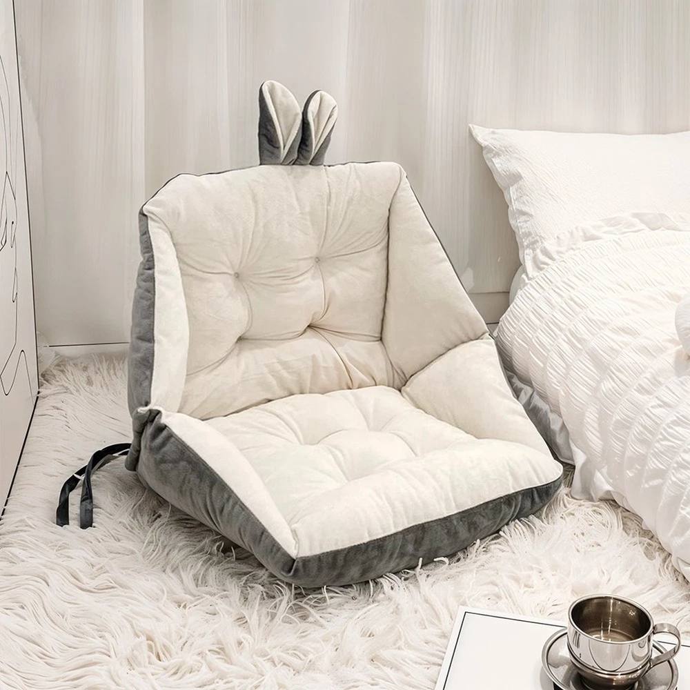 SPETLEK Soft Plush High Back Cushion Chair White
