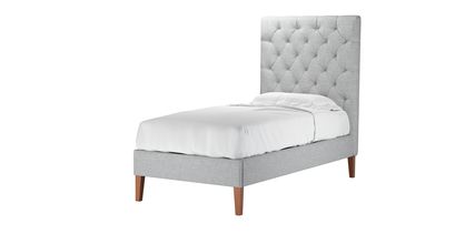Rosalie 150cm Single Bed in Frost Highland Tweed