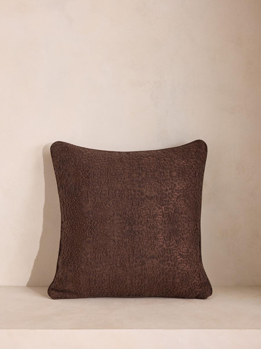 Penelope Square Cushion, Bordeaux