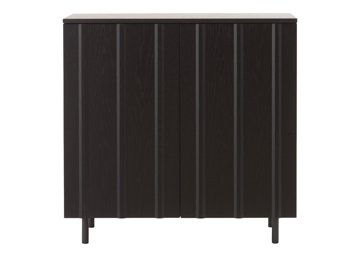 Normann Copenhagen Rib Cabinet in Soft Black