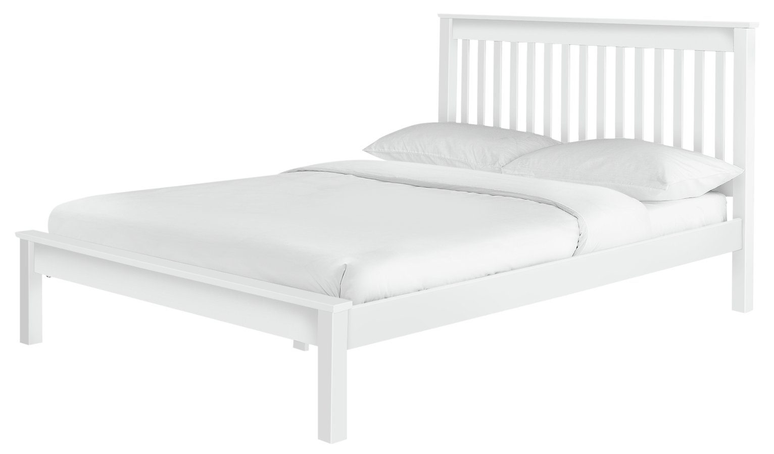 Habitat Aspley Kingsize Bed Frame - White