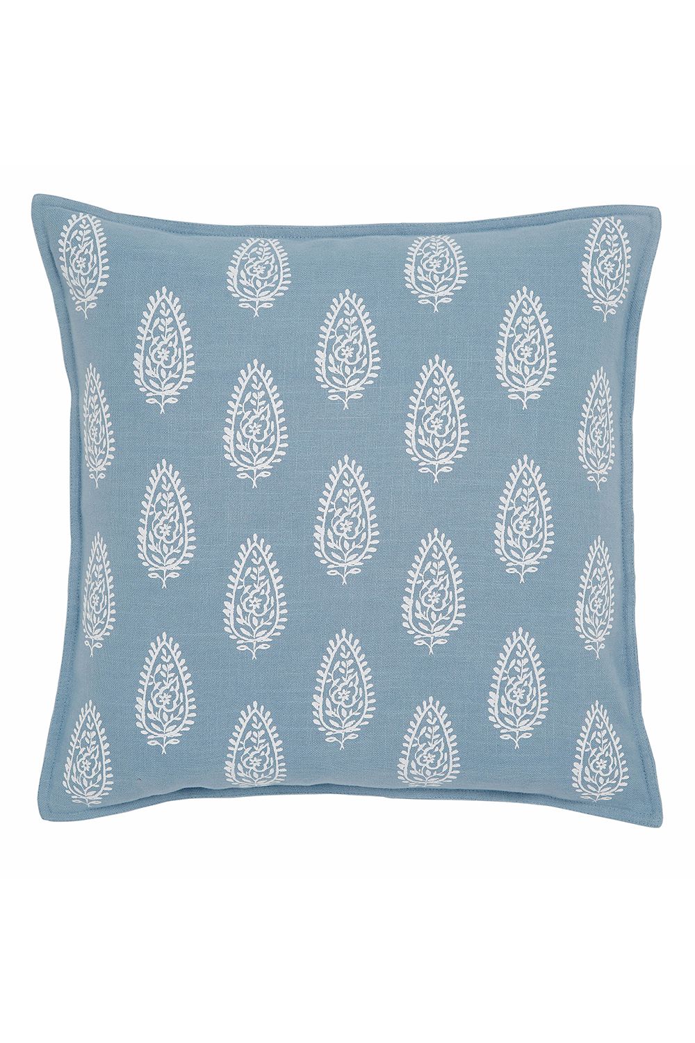 Murmur 'Ida' Cotton Cushion in Blue