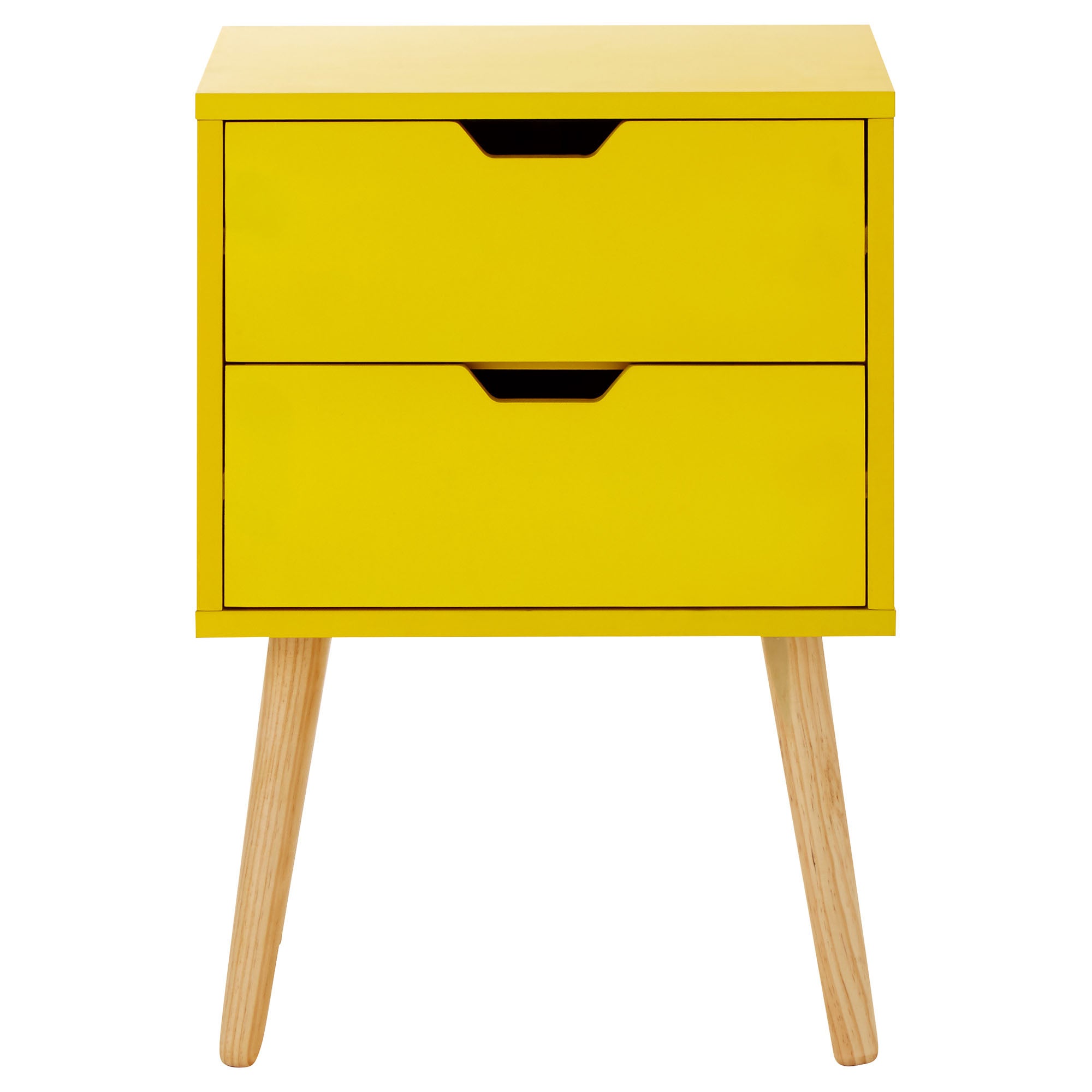 Nyborg Bedside Table Yellow