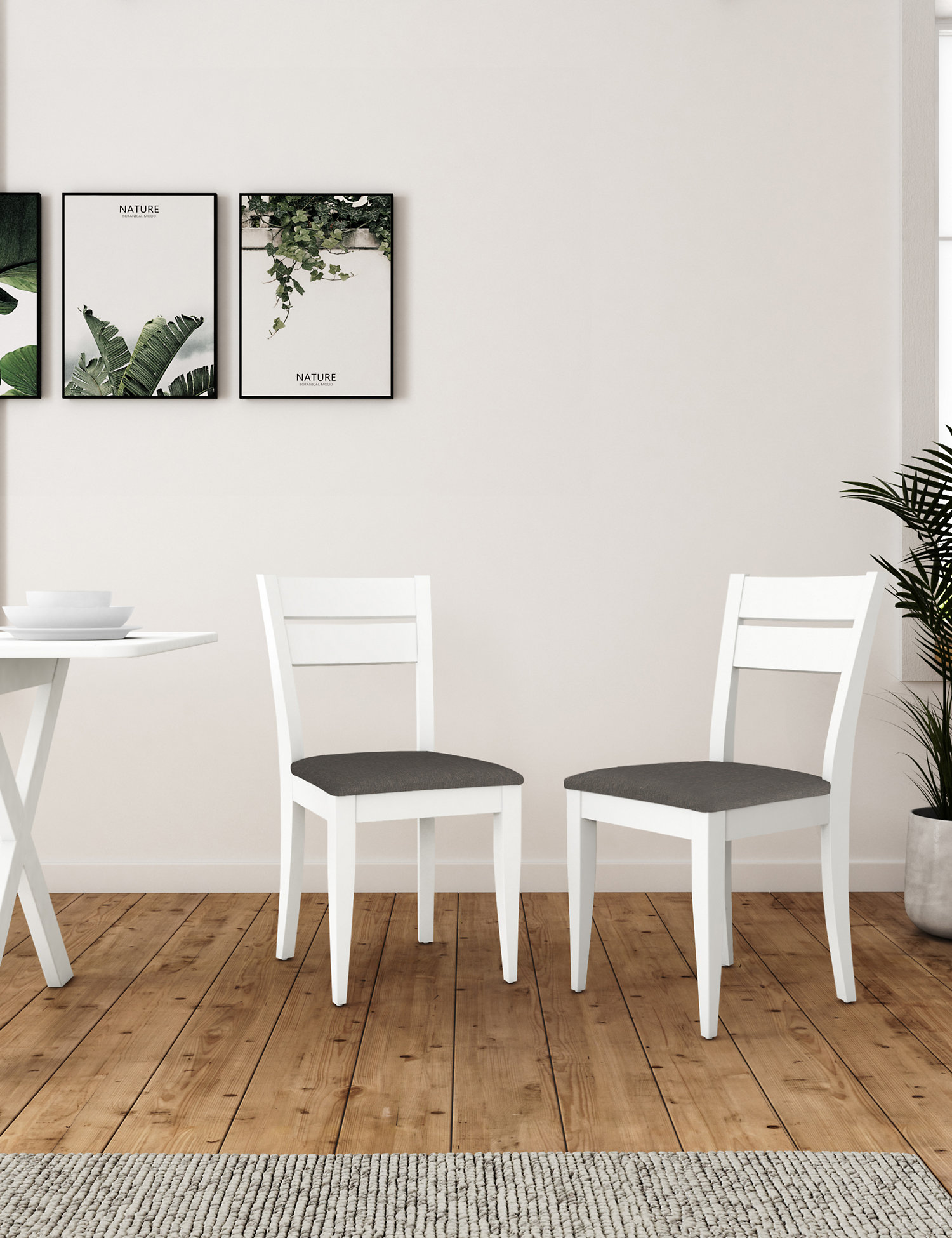 M&S Set of 2 Willow Dining Chairs