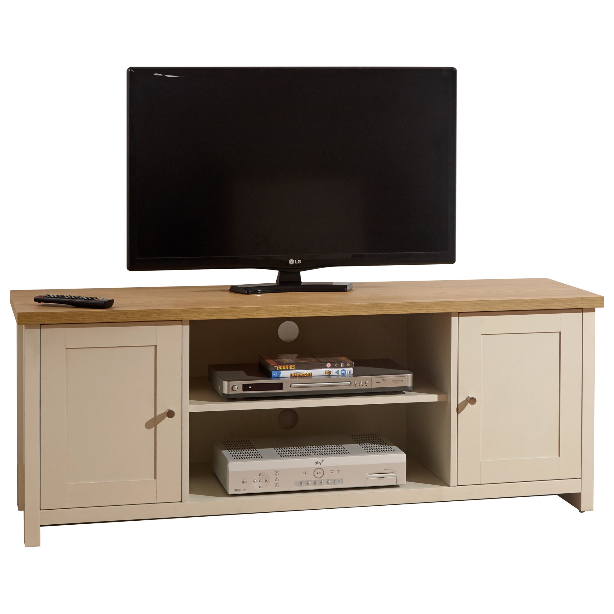 Lancaster Large TV Stand Cream