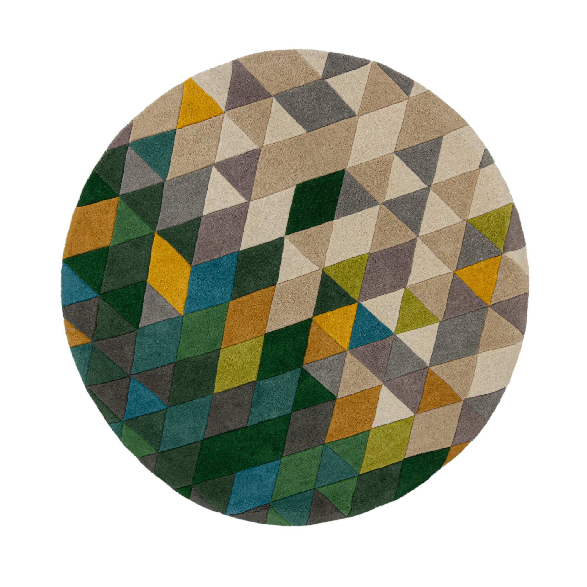 Prism Wool Round Rug