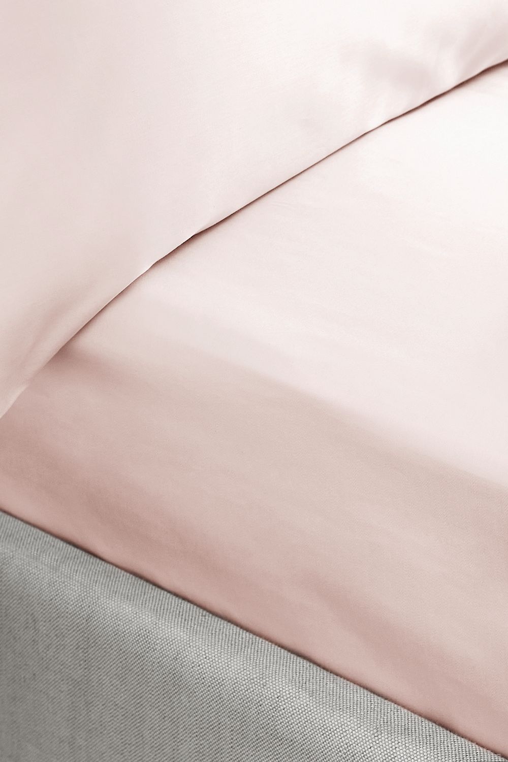 Bianca 400 Thread Count Cotton Sateen 36cm Depth Sheet in Pink