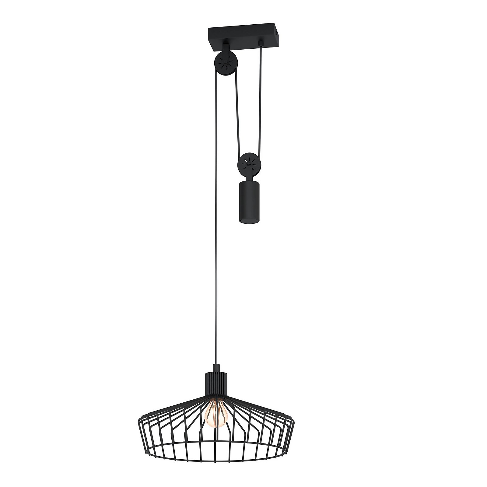 EGLO Winkworth Height-Adjustable Pendant Light