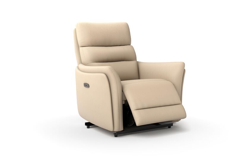White Cleveley Power Recliner Chair