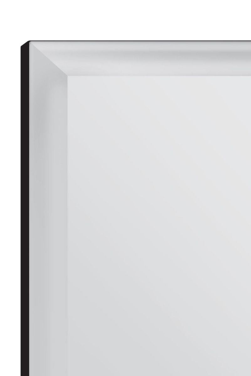 MirrorOutlet All Glass Modern Bevelled Wall or Leaner Mirror 59" X 24" (150x60CM) in Silver 6