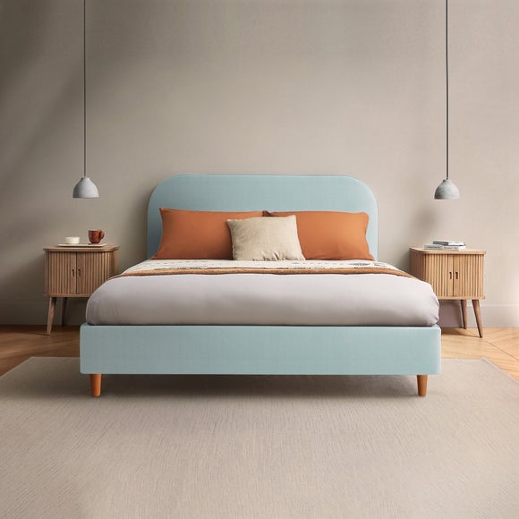 Silentnight Fara Bed Frame, Woven Fabric