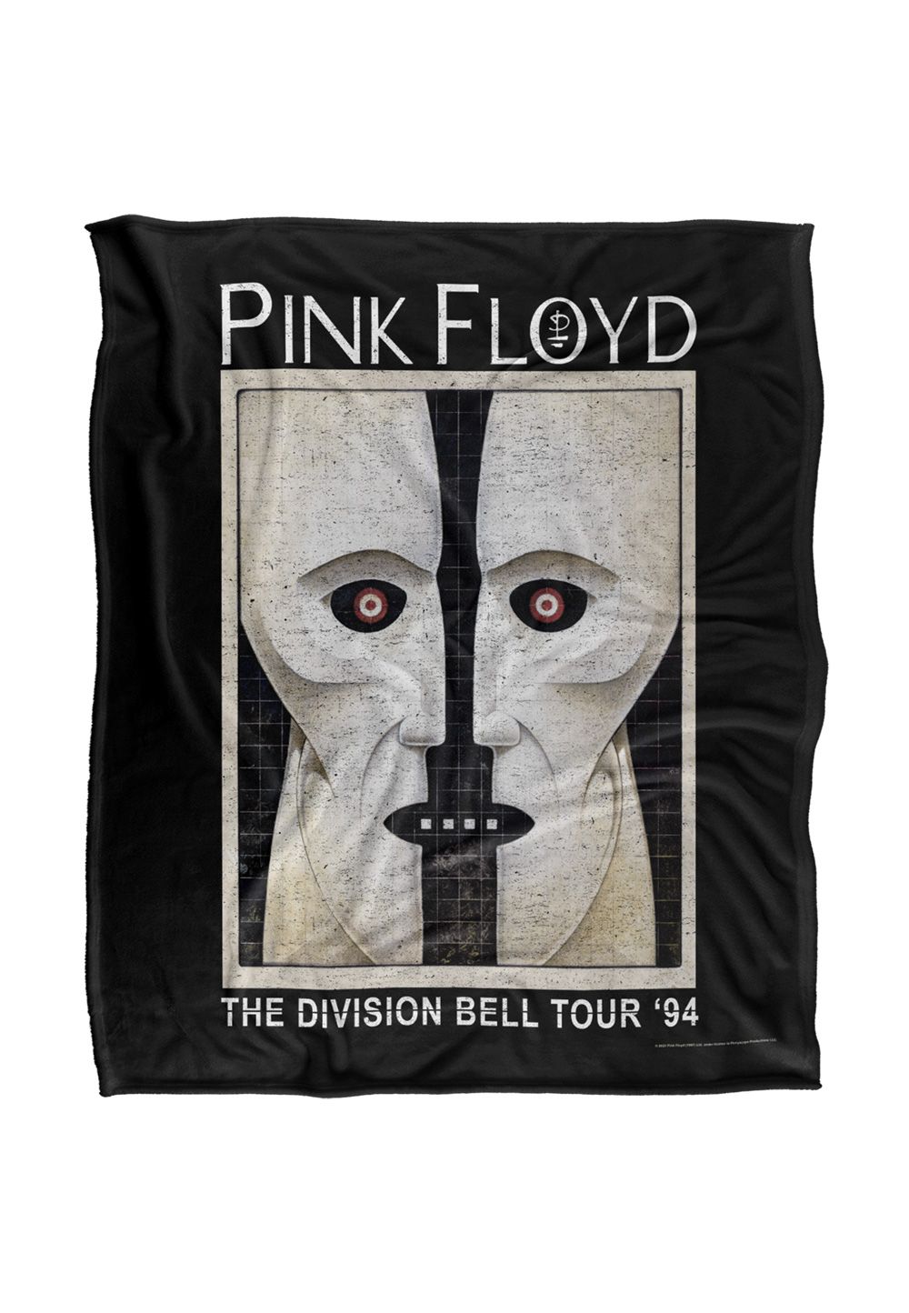 Pink Floyd The Division Bell Silky Touch Super Soft Throw Blanket 152 X 127 cm in White