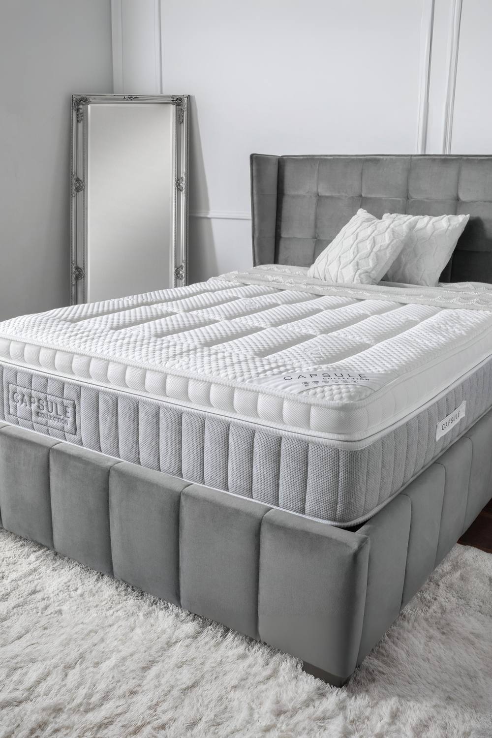Julian Bowen Capsule Box Top 2000 Pocket Sprung Mattress in White