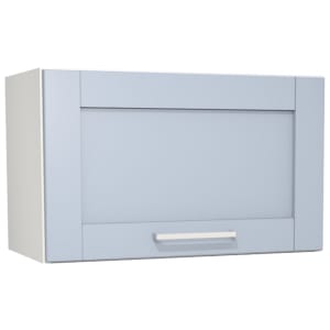Wickes Ohio Hazy Blue Shaker Narrow Wall Unit - 600mm