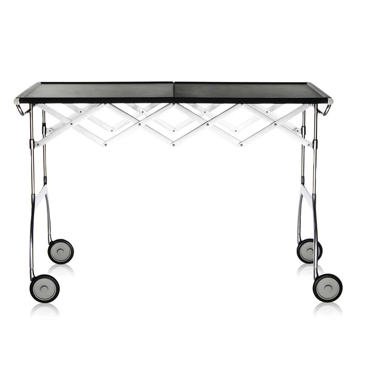 Kartell Battista Folding Trolley Black