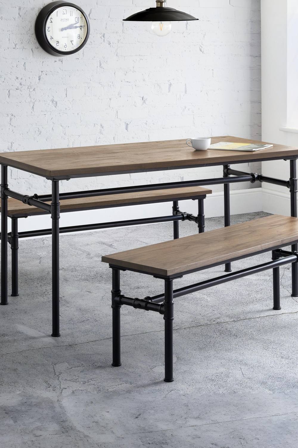 Julian Bowen Carnegie Rectangular 4-6 Seater Dining Table in Natural