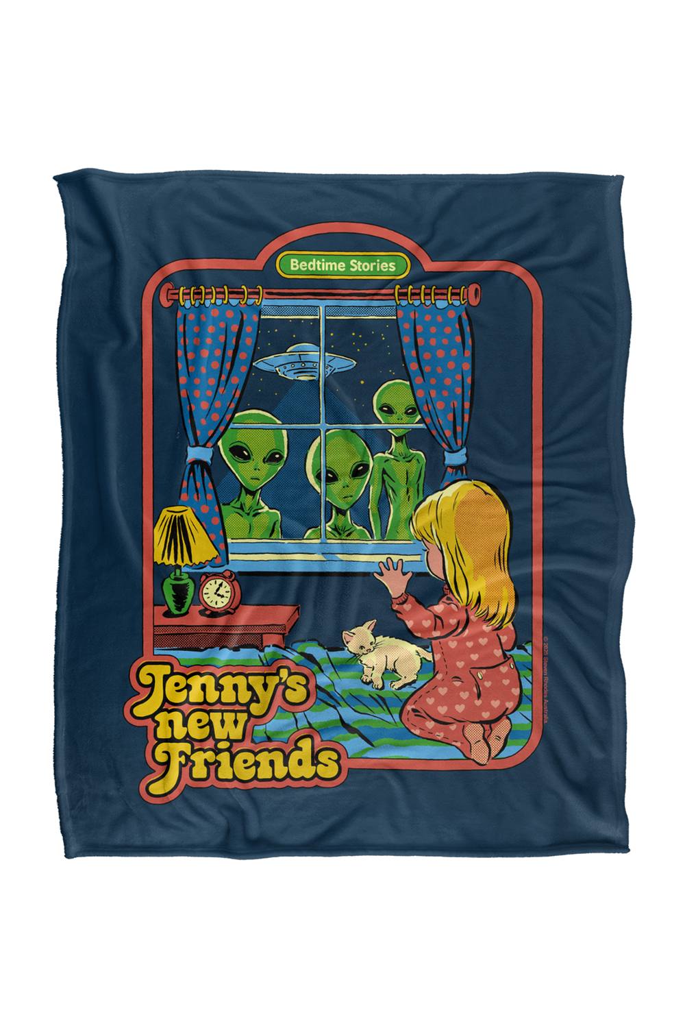 Steven Rhodes Jenny'S New Friends Silky Touch Super Soft Throw Blanket