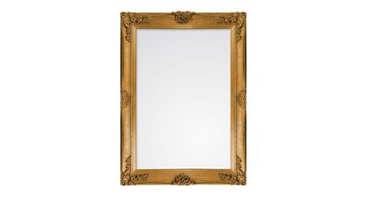 Eliot Large Rectangle Wall Mirror with Gold Frame - sofa.com