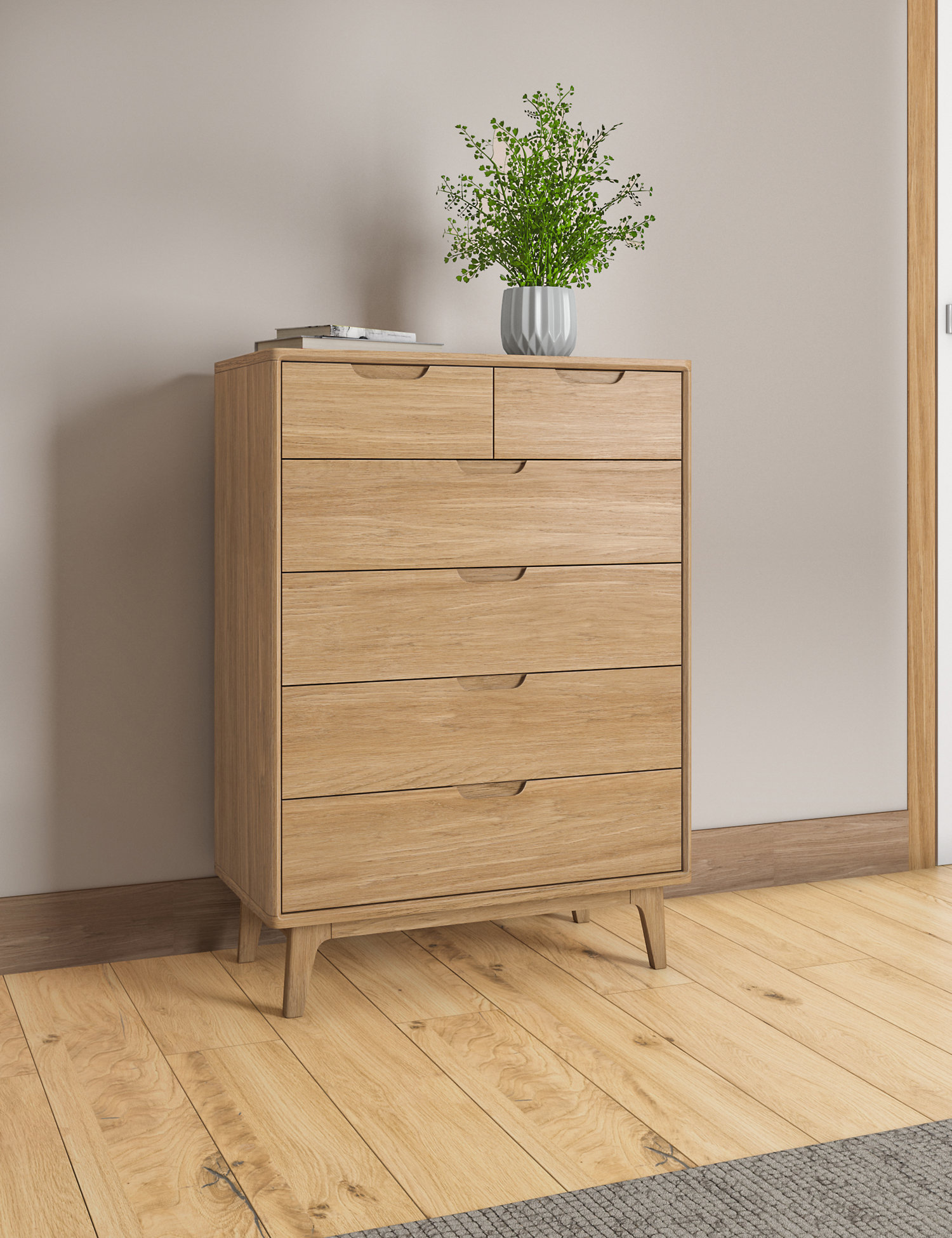 M&S Nord 6 Drawer Chest