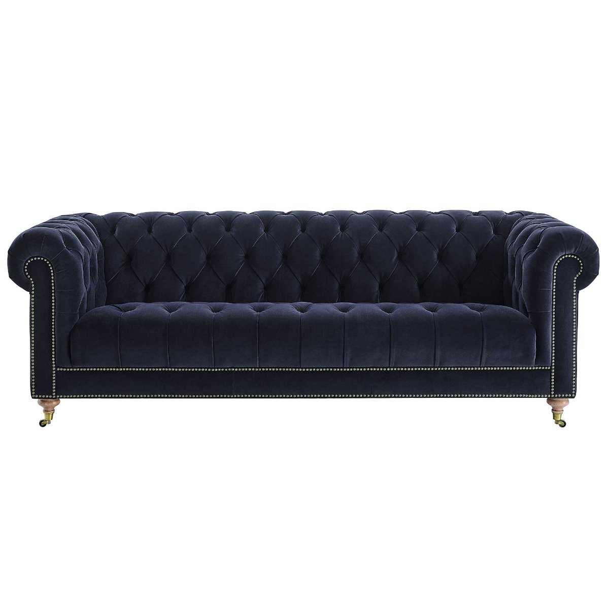 Ullswater Velvet 4 Seater Chesterfield Sofa