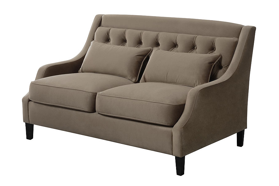 Zeno 2 seat Sofa  Genova Taupe
