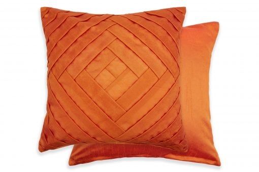 New Edge Blinds Gio Cushion Cover in Orange
