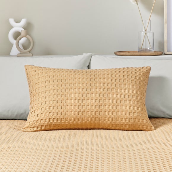 Emerson Waffle Duvet Cover and Pillowcase Set 2