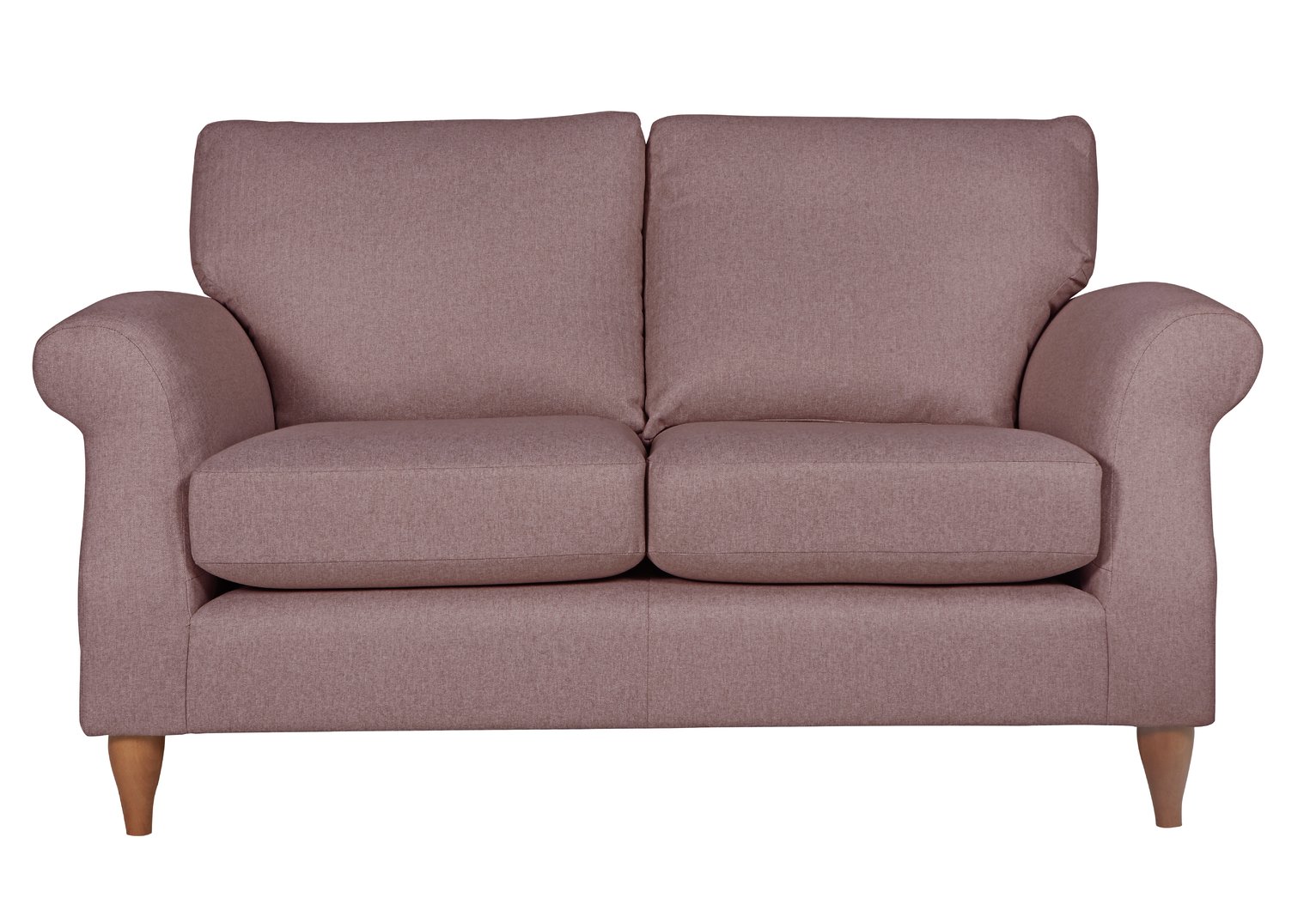 Argos Home Bude 2 Seater Fabric Sofa - Pink