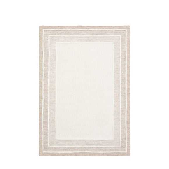 Cedar and Sage Tonal Border Rug