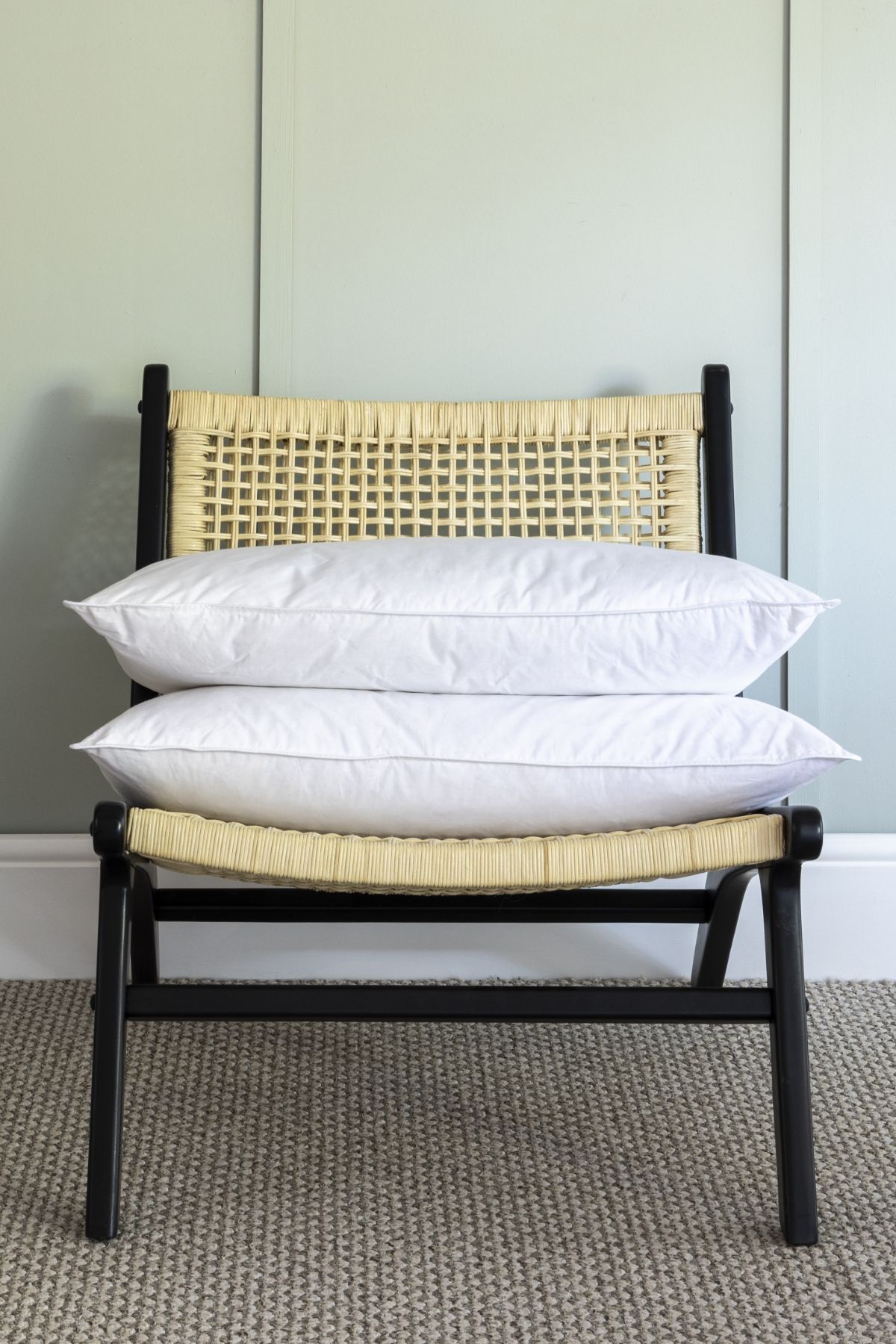 Soak&Sleep Duck Feather & Down Superking Pillow Pair - Soft in White