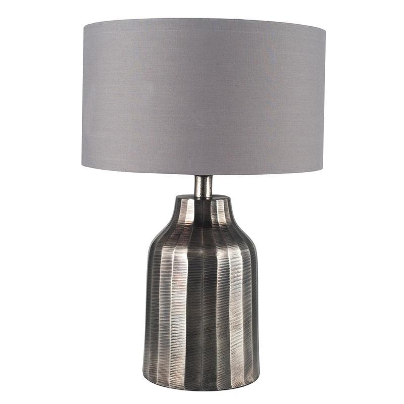 Hann Table Lamp - Antique Nickel