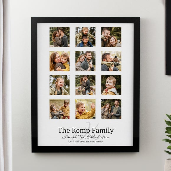 Personalised Family Multi Photo Frame