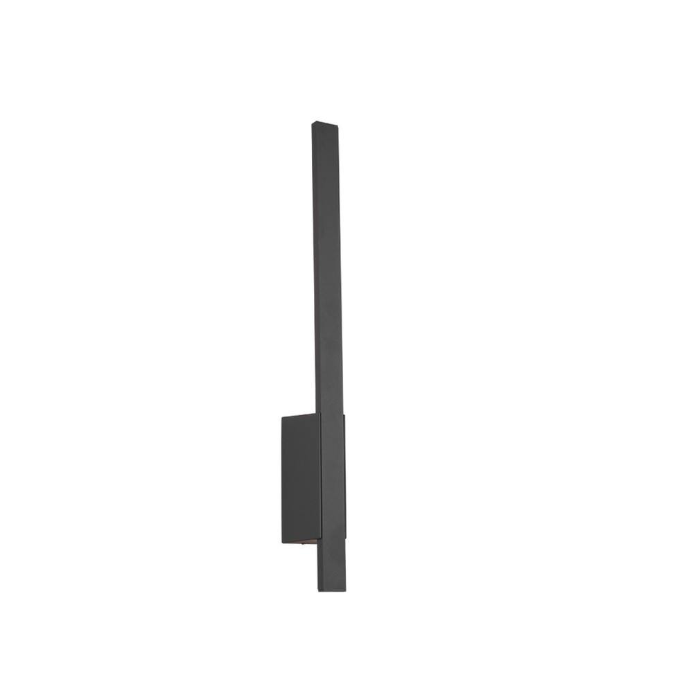 Netlighting Tawa Modern Outdoor Modern Wall Lamp Anthracite 3000K IP54 UK Stock in Black