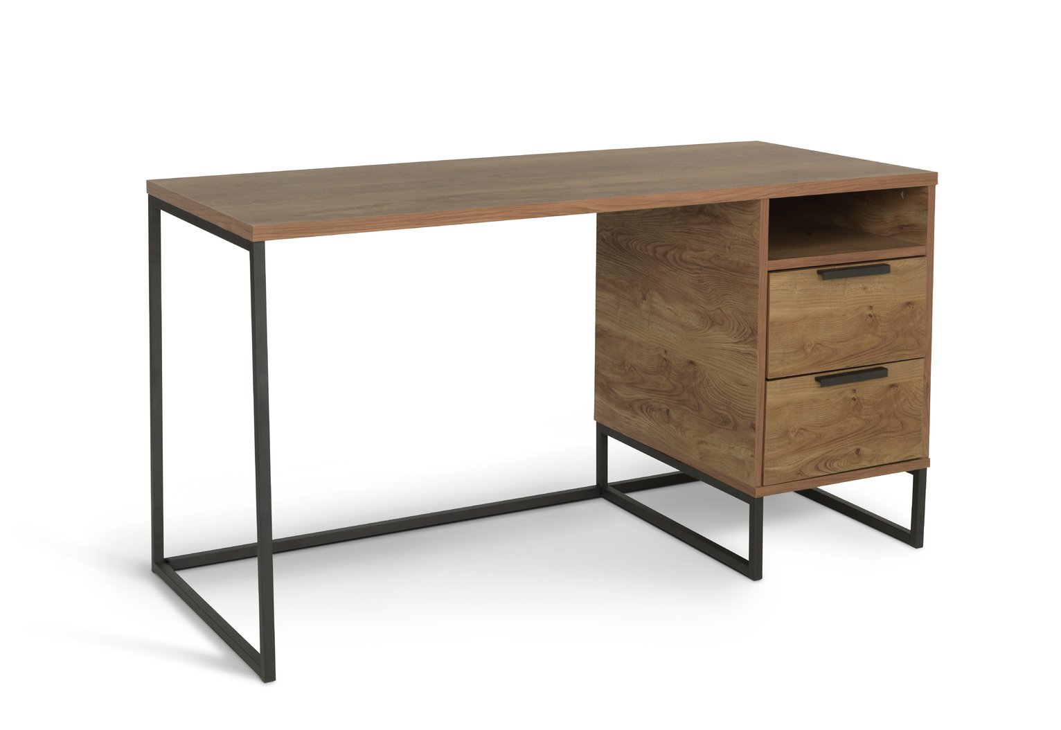 Habitat Nomad 2 Drawer Desk - Oak Effect