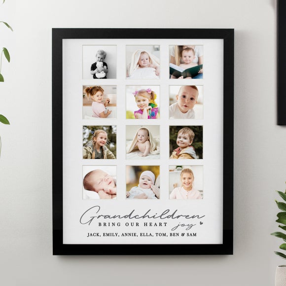 Personalised Grandchildren Multi Photo Frame