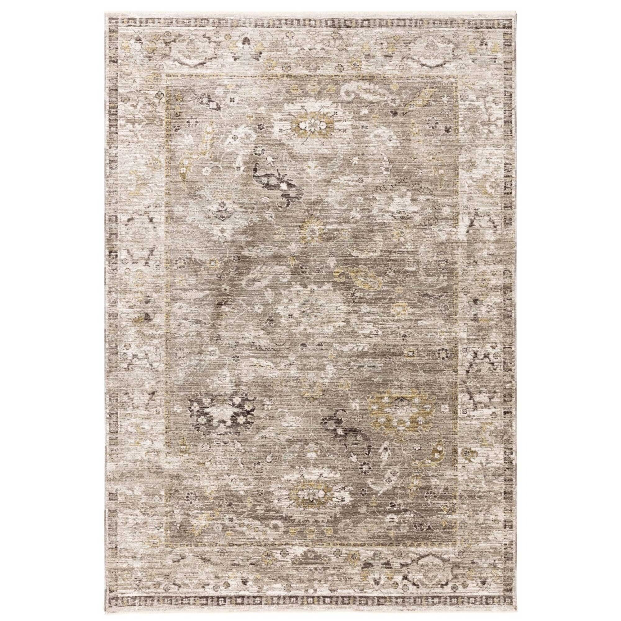 Jasper 160x240cm Rug JA03, Square, Neutral Polyester | Barker & Stonehouse
