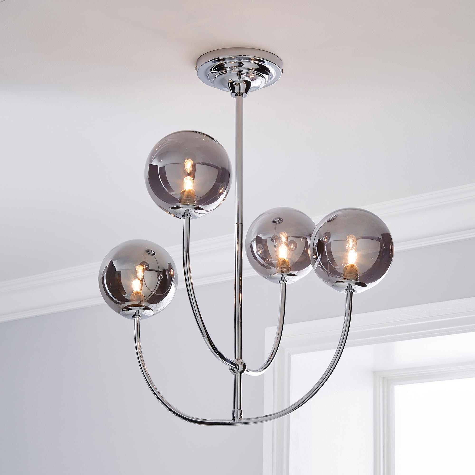 Gigi Chrome Ceiling Fitting Chrome