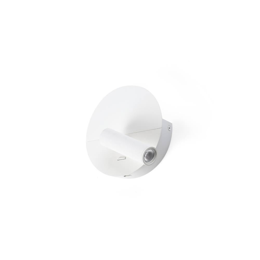 Netlighting Duas USB C Reading Wall Light Matt White 2700K