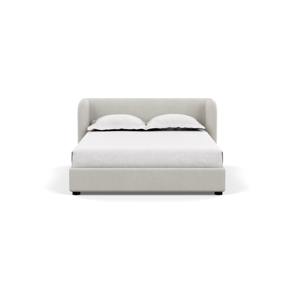 Heal's Group Bed Double Capelo Linen-Cotton Sea Salt
