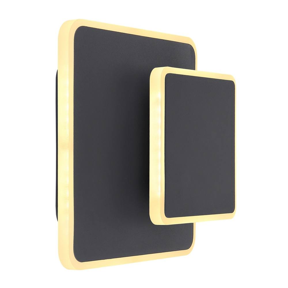 Netlighting Many Integrated LED Wall Lamp Black 2x LED 3000K