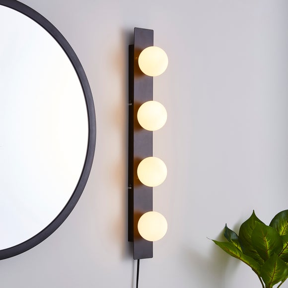 Coco Hollywood Mirror Plug In Light Bar