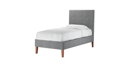Avery 130cm Single Bed in Thatch Smart Velvet - sofa.com