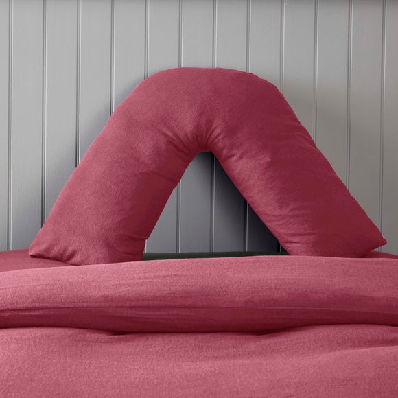 Soft & Cosy Luxury 100% Brushed Cotton V-Shape Pillowcase
