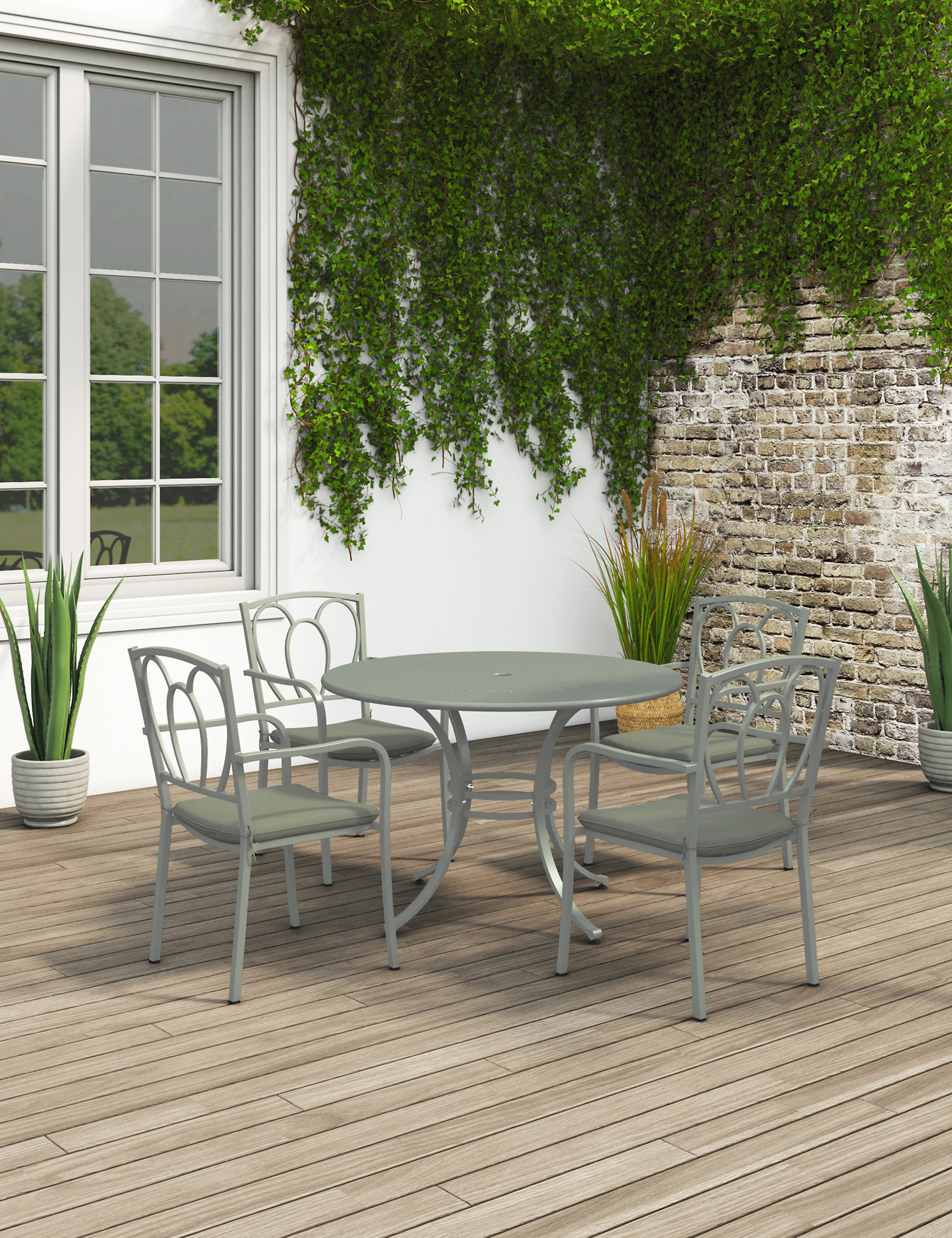 M&S Stroud 4 Seater Garden Table & Chairs