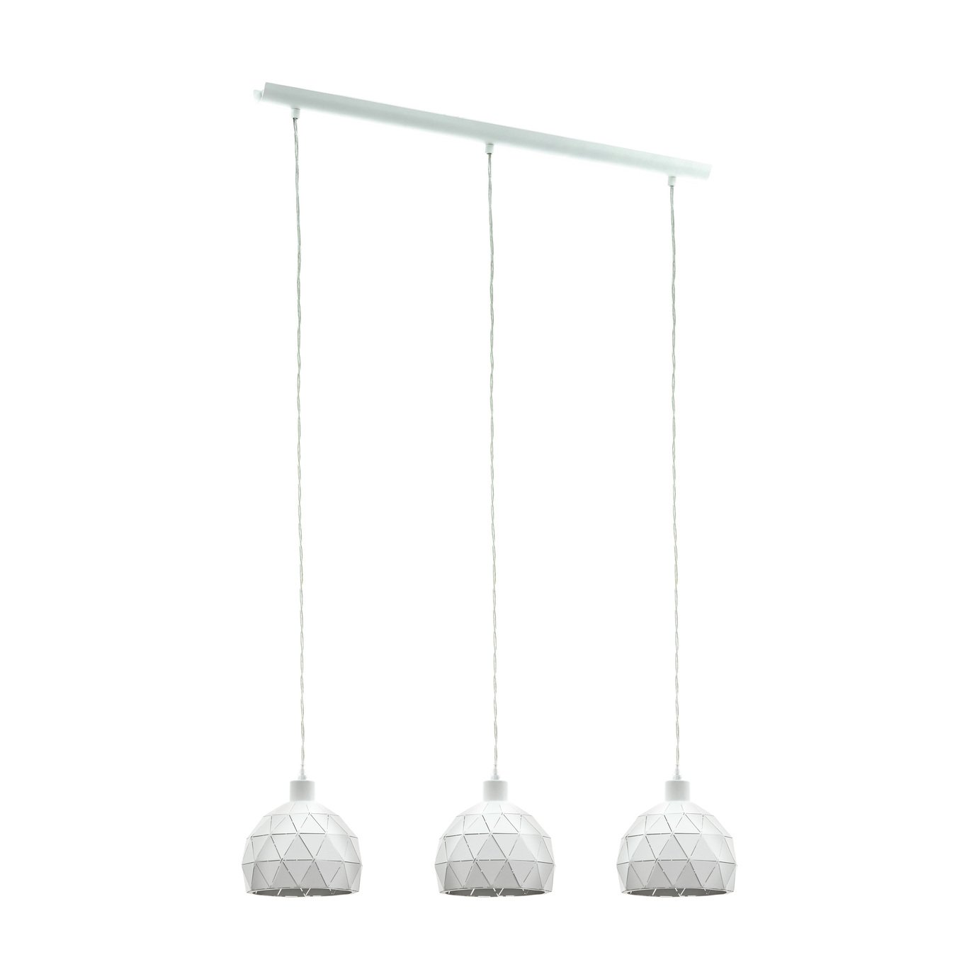 Eglo Roccaforte 3 Light Pendant - White