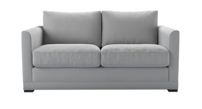 Aissa 2 Seat Sofabed in Graphite Smart Cotton - sofa.com