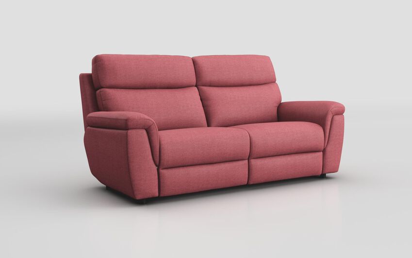 Pink Fabric Bagnolo 3 Seater Sofa